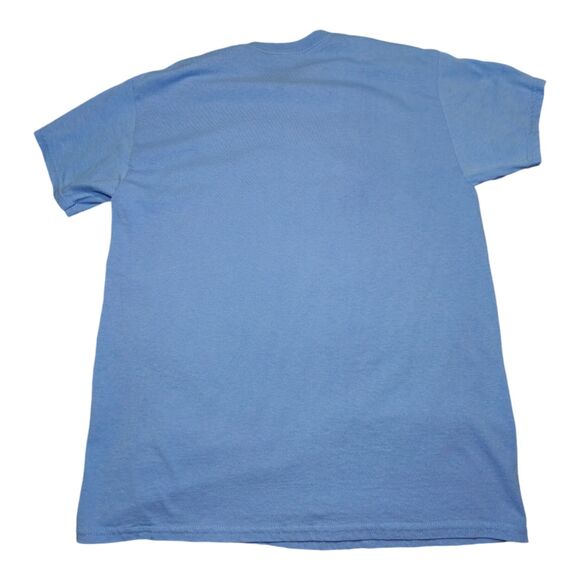 Hot Topic Led Zeppelin Blue Concert T-Shirt 100% Cotton‎ Size L Jrs - Picture 3 of 5